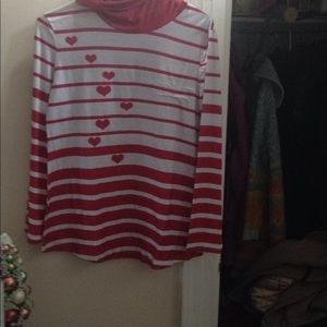 Brand new valentine top
